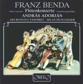 Benda, Franz: Flute Concerto in E minor, etc.