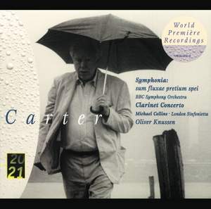 Carter, E: Clarinet Concerto, etc. Product Image