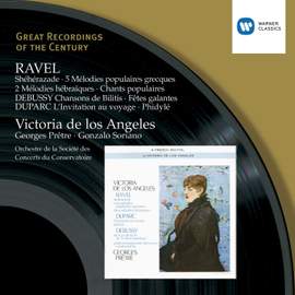 Victoria de los Angeles sings Ravel, Debussy and Duparc