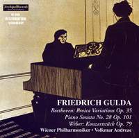 Friedrich Gulda plays Beethoven & Weber