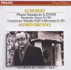 Schubert: Piano Sonata No. 20 in A major, D959, etc.