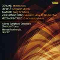 Copland: Motets, Duruflé: Gregorian Motets & other choral works