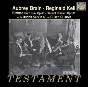 Brahms: Horn Trio & Clarinet Quintet