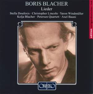 Boris Blacher: Lieder