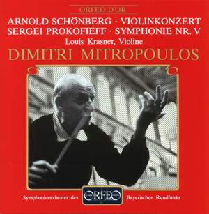 Prokofiev: Symphony No. 5 & Schoenberg: Violin Concerto Product Image