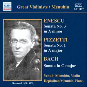 Great Violinists - Menuhin