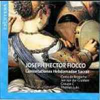 Fiocco, J H: Lamentationes Hebdomadae Sacrae
