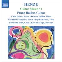 Henze: Guitar Music Volume 1