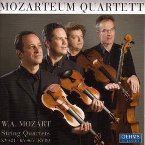 Mozart - String Quartets Nos. 1, 15 & 19