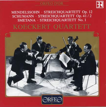 Mendelssohn: String Quartet No. 1 in E flat major, Op. 12, etc.