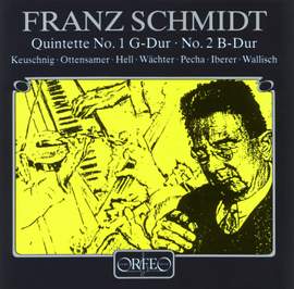 Schmidt: Piano Quintet & Clarinet Quintet