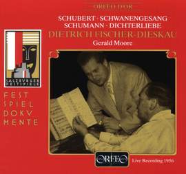 Schubert: Schwanengesang & Schumann: Dichterliebe