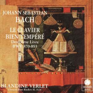 Bach, J S: The Well-Tempered Clavier, Book 2