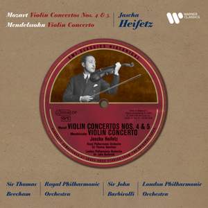 Mozart: Violin Concerto No. 4 in D major, K218, etc. Product Image