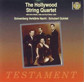The Hollywood String Quartet play Schoenberg and Schubert