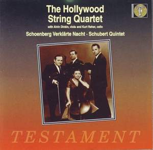 The Hollywood String Quartet play Schoenberg and Schubert