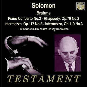 Solomon plays Brahms