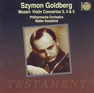 Mozart: Violin Concertos Nos. 3-5