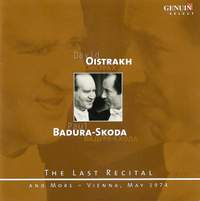 The Last Recital - David Oistrakh & Paul Badura-Skoda