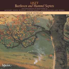 Liszt Complete Music for Solo Piano 24: Beethoven and Hummel Septets