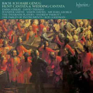JS Bach: Cantatas Nos. 82, 202 & 208