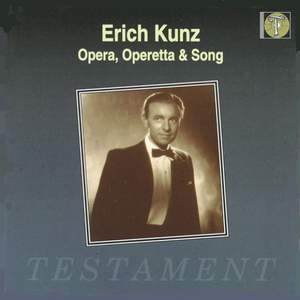 Erich Kunz - Opera and Song Recital