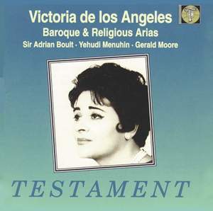 Victoria de Los Angeles: Baroque and Religious Arias