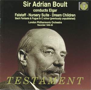 Sir Adrian Boult conducts Elgar