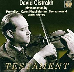 Prokofiev: Violin Sonata No. 2 in D major, Op. 94a, etc.