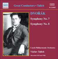 Václav Talich conducts Dvorak's Symphonies Nos. 7 & 8