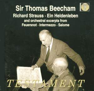 Strauss: Ein Heldenleben & excerpts from Feuersnot, Intermezzo & Salome