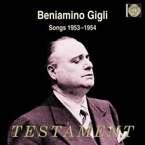 Beniamino Gigli: Songs 1953-1954