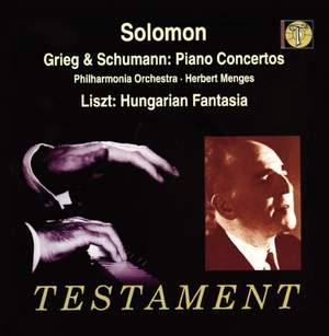 Solomon plays Grieg, Schumann and Liszt