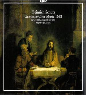 Schütz: Geistliche Chormusik 1648, SWV 369-397 (Op. 11)