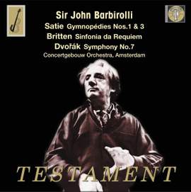 Barbirolli conducts Britten, Satie, Dvorak