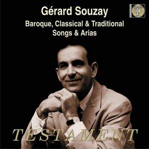 Gérard Souzay sings baroque, classical and traditional songs and arias