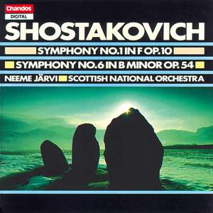 Shostakovich: Symphony No. 1 in F minor, Op. 10, etc.