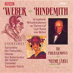 Weber: Overtures & Hindemith: Symphonic Metamorphosis on Themes by Carl Maria von Weber