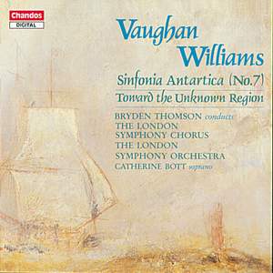 Vaughan Williams: Symphony No. 7 & Toward the Unknown Region