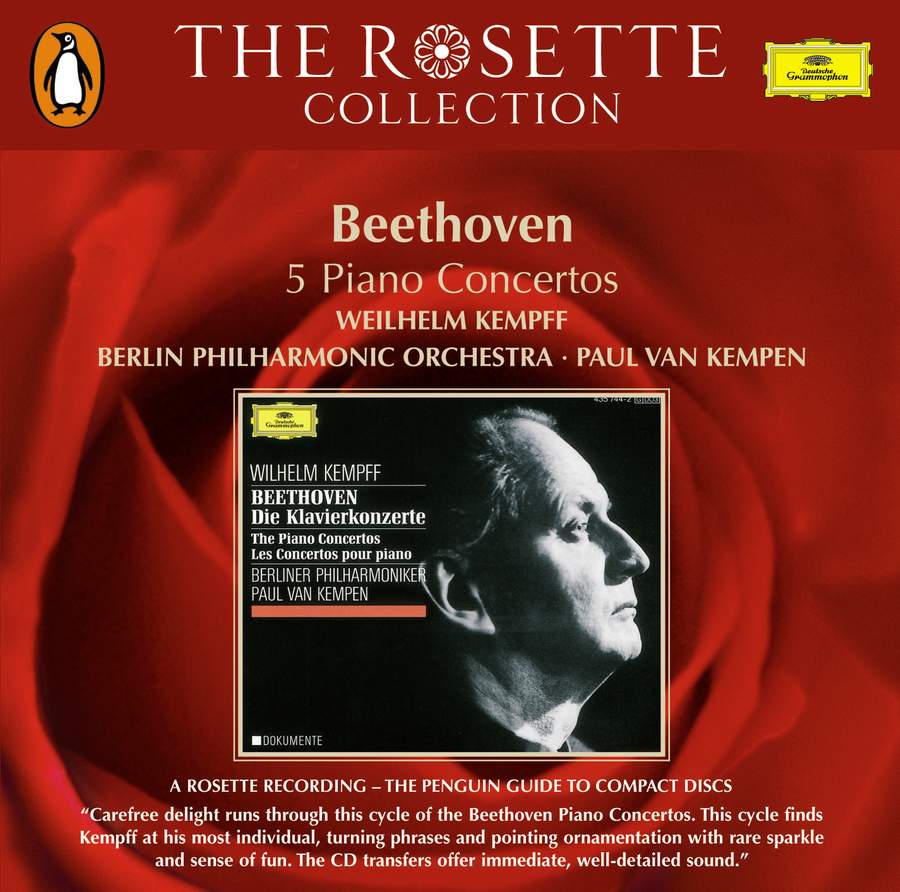 Beethoven: Piano Concertos Nos. 1-5 - DG: 4765299 - 3 Presto CDs 
