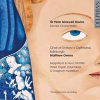 Maxwell Davies: Magnificat & Nunc Dimittis