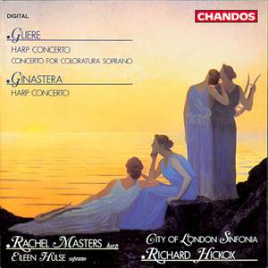 Ginastera & Glière: Harp Concertos Product Image