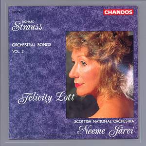 Strauss: Orchestral Songs, Vol. 2