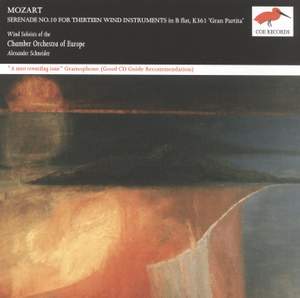 Mozart: Serenade No. 10 in B flat major, K361 'Gran Partita'