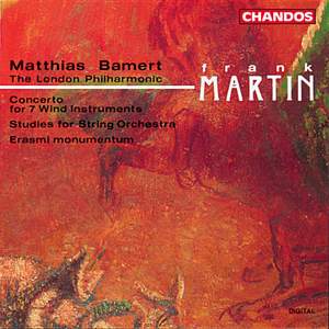 フランク・マーティン：ピアノとオーケストラのための完全な音楽 Frank Martin: Works for Orchestra - Chandos: CHAN9283 - CD