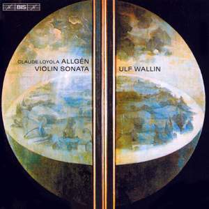 Allgén: Sonata for solo violin