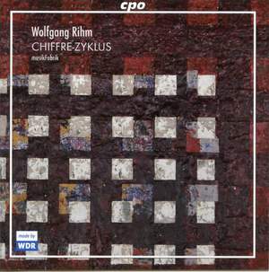 Wolfgang Rihm - MusikFabrik – Chiffre-Zyklus – 2 x CD (Album