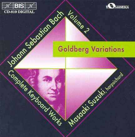 Bach, J S: Goldberg Variations, BWV988