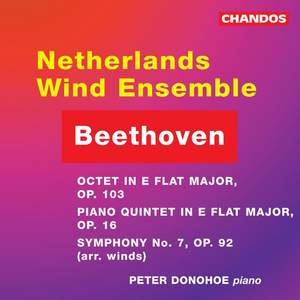 Beethoven: Quintet, Octet & Symphony No. 7 arr. for winds Product Image