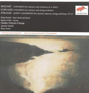 Mozart: Clarinet Concertos & Duett-Concertino